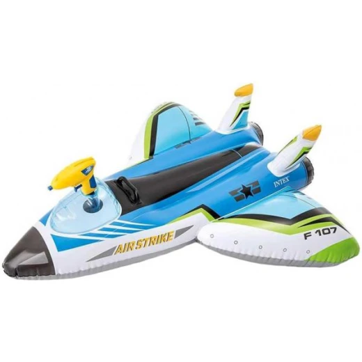 Intex Inflatable Vehicle Airplane Junior 1 Pack 117 Cm, Assorted Color - Intex - Image 3