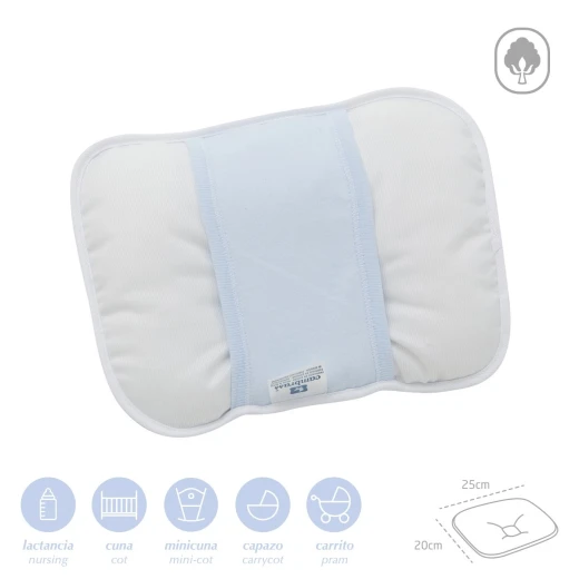 Cambrass - Arm Pillow 25x20 Cm Liso E Blue - كامبراس - Image 2