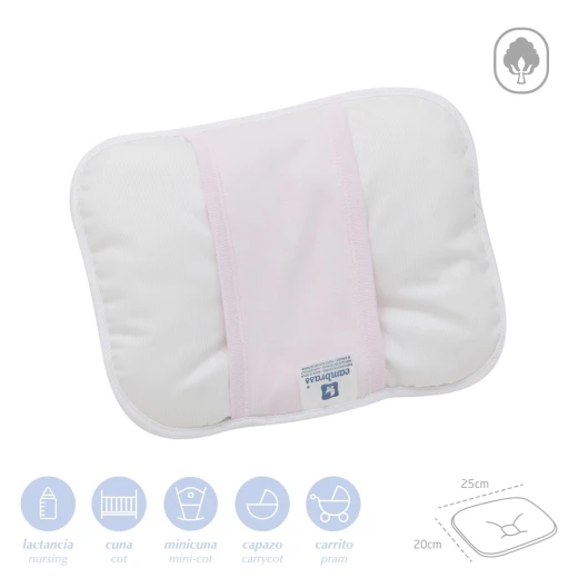 Cambrass - Arm Pillow 25x20 Cm Liso E Pink - Cambrass - Image 2