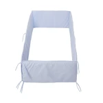 Cambrass - Cot Bumper 360x30x3 cm Liso E Blue - Cambrass