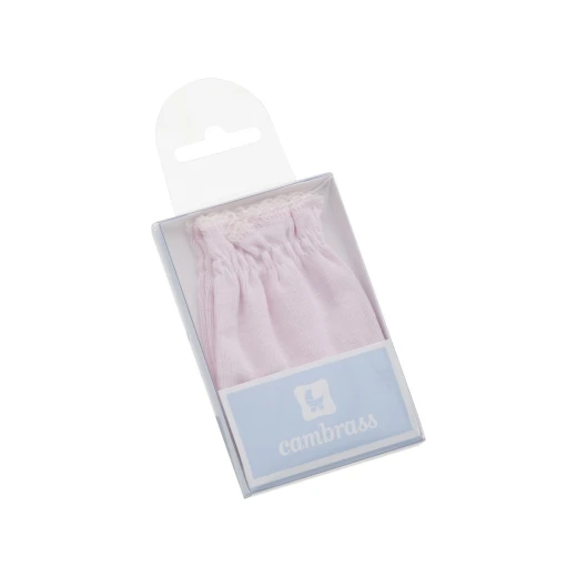 Cambrass - Pair Of Mittens Liso Pink - Cambrass - Image 2