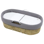 Cambrass - Quilted Basket Une Astra Grey 39x80x25 cm - Cambrass