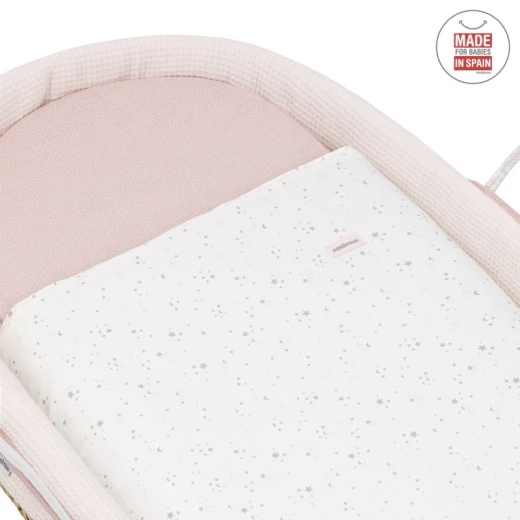 Cambrass - Quilted Basket Une Sky Pink 39x80x25 cm - كامبراس - Image 6