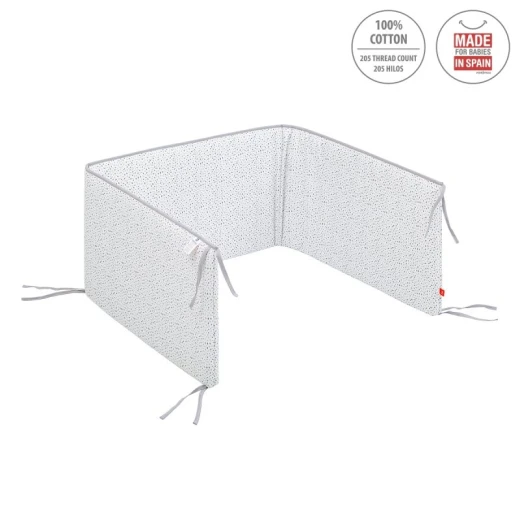Cambrass - Set 2 Pcs.bedspread W/s Cot 60 Be Lion Grey 60x120x3 cm - Cambrass - Image 4