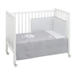 Cambrass - Set 2 Pcs.bedspread W/s Cot 60 Be Lion Grey 60x120x3 cm - Cambrass