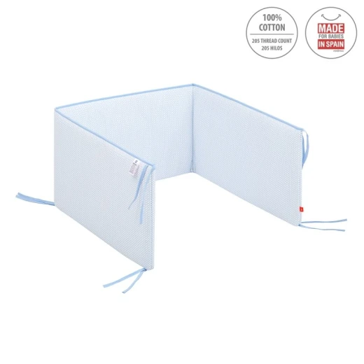 Cambrass  - Set 2 Pcs.bedspread W/s Cot 70 Be Giraffe Blue 70x140x3 cm - Cambrass - Image 4