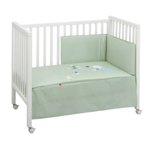 Cambrass - Set 2 Pcs.bedspread W/s Cot 70 Be Moon Green 70x140x3 cm Cambrass - Set 2 Pcs.bedspread W/s Cot 70 Be Moon Green 70x140x3 cm