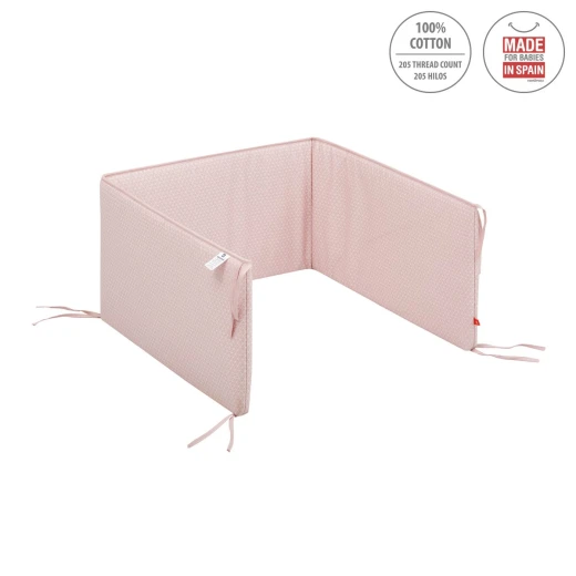 Cambrass - Set 2 Pcs.bedspread W/s Cot 70 Be Moon Pink 70x140x3 cm - Cambrass - Image 2