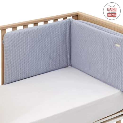 Cambrass - Set 2 Pcs.bedspread W/s Cot 70 Sky Blue 70x140x3 cm - Cambrass - Image 6