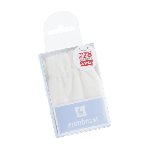 Cambrass  - Velvet Mittens Liso Beige - كامبراس - Image 2
