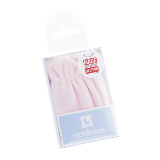 Cambrass  - Velvet Mittens Liso Pink - كامبراس - Image 2