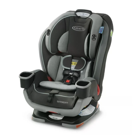 Graco Extend2Fit 3-in-1 Convertible Car Seat, Bay Village Graco Extend2Fit 3-in-1 Convertible Car Seat, Bay Village