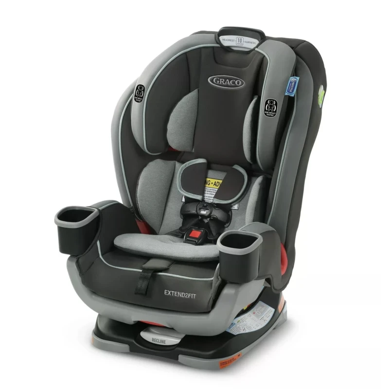 Graco Extend2Fit 3-in-1 Convertible Car Seat, Bay Village - Graco