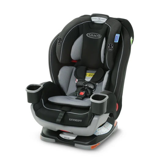Graco Extend2Fit 3-in-1 Convertible Car Seat, Titus Graco Extend2Fit 3-in-1 Convertible Car Seat, Titus