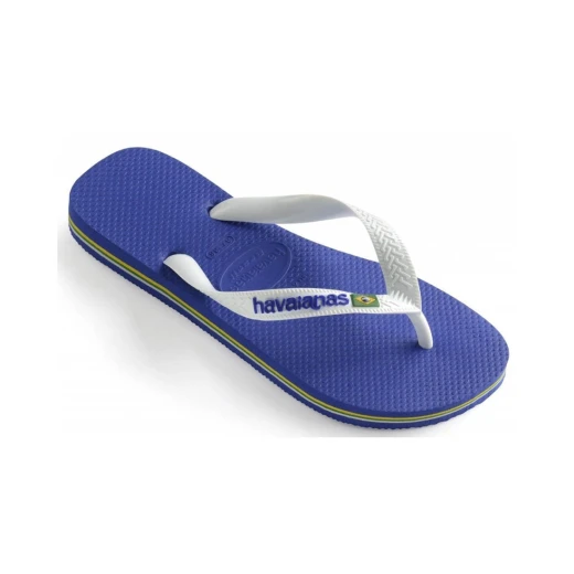 Havaianas Unisex Flip Flops Brasil Logo - Marine Blue Size 39-40 - Havaianas - Image 2