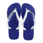 Havaianas Unisex Flip Flops Brasil Logo - Marine Blue Size 39-40 - Havaianas