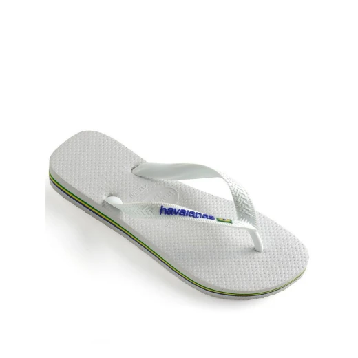Havaianas Brasil Logo Flip Flops White Size 39-40 - Havaianas - Image 2