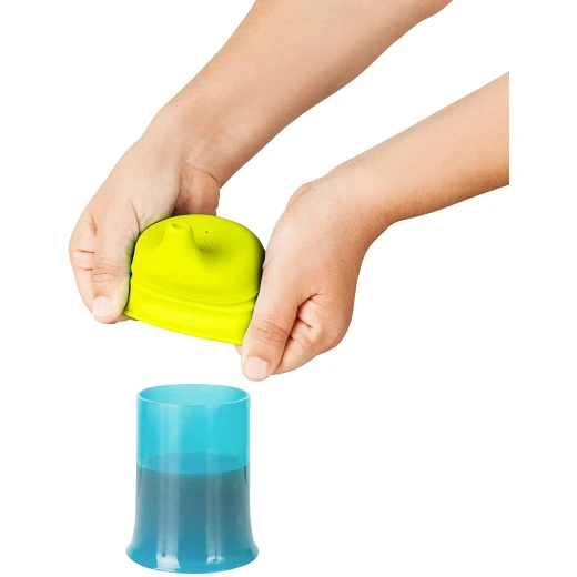 Boon - Snug Spout With Cup - Blue/Red/Purple - Boon - Image 6