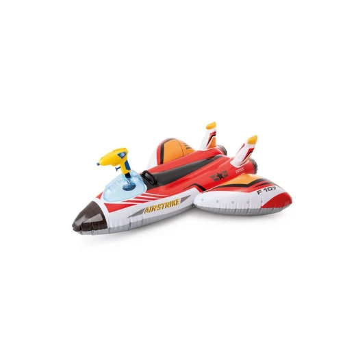 Intex Inflatable Vehicle Airplane Junior 1 Pack 117 Cm, Assorted Color - Intex - Image 2
