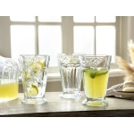 Madame Coco Florentine 4-Piece Beverage Glass Set 260 ml - مدام كوكو