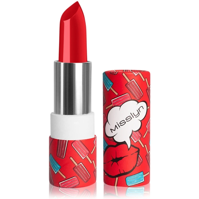 Misslyn Pop It Up Lipstick No. 41 – Red My Lips - ميسلين كوزمتكس