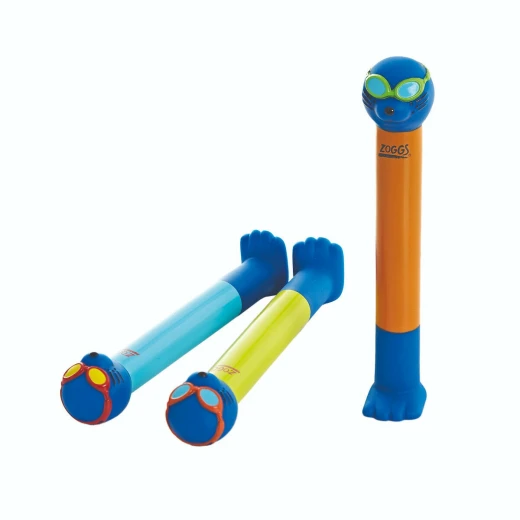 Zoggs Diving Sticks Set 3 Dive Swimming Aid Toys Swim Pool Bath - Zoggs - Image 4