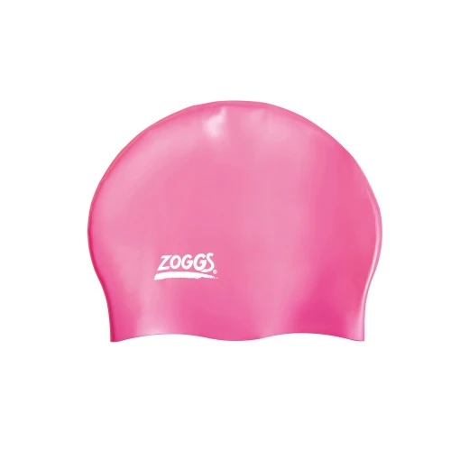 Zoggs Easy Fit Silicone Swimming Cap - Pink Zoggs Easy Fit Silicone Swimming Cap - Pink