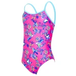 Zoggs Girls Journey Yaroomba Flora, Size 10 - Zoggs