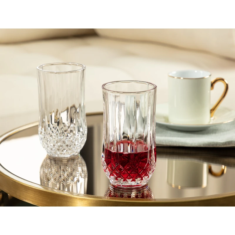 Madame Coco Audrey Set of 4 Tall Liquor Glasses 140 ml - Madame COCO