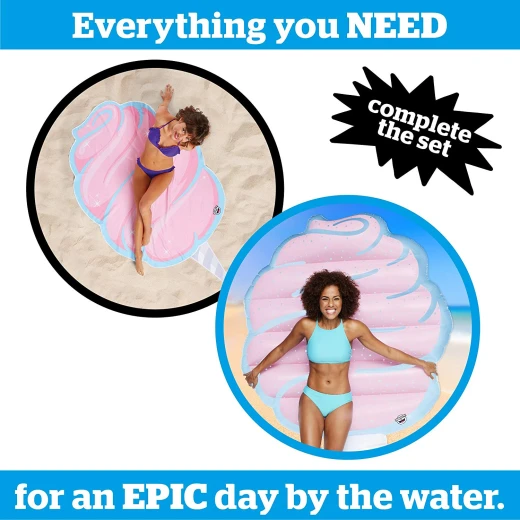 BigMouth Gigantic Cotton Candy Beach Blanket - BigMouth Inc. - Image 3