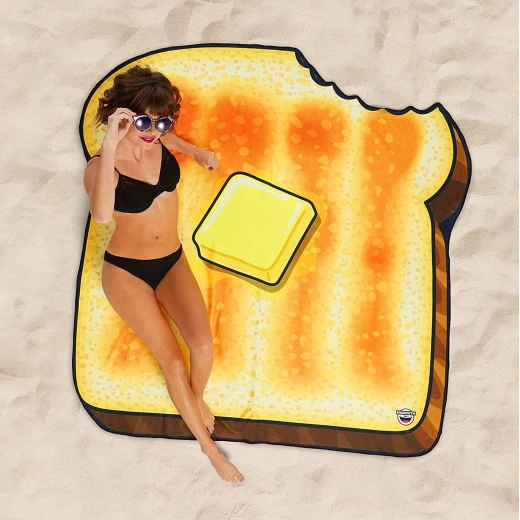 BigMouth Gigantic Toast Beach Blanket - BigMouth Inc. - Image 3