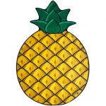BigMouth Gigantic Pineapple Beach Blanket - BigMouth Inc.