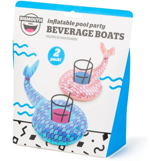 BigMouth Inc Mermaid Tails Beverage Boats (2-Pack) - BigMouth Inc. - Image 4