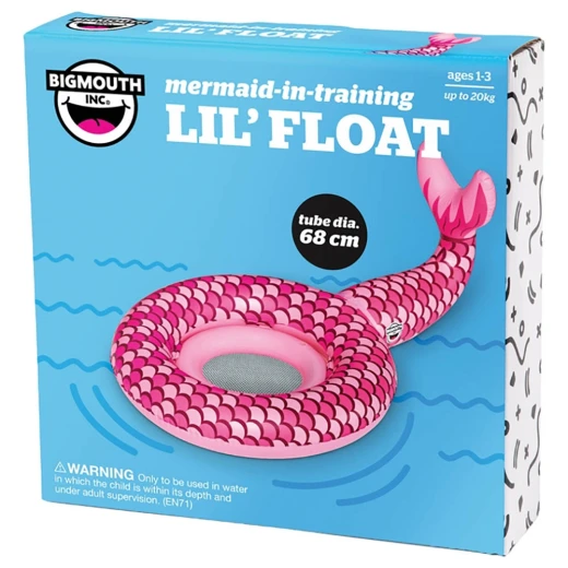 BigMouth Mini Mermaid Tail Lil Float - Pink - بيج ماوث - Image 2