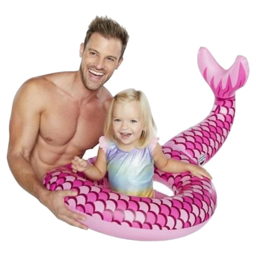 BigMouth Mini Mermaid Tail Lil Float - Pink - بيج ماوث - Image 3