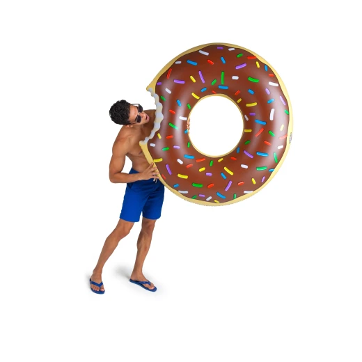 BigMouth Giant Chocolate Donut Pool Float - بيج ماوث - Image 2