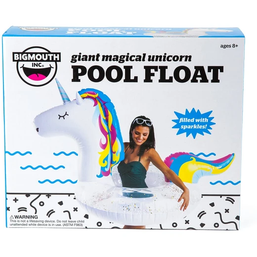 BigMouth Giant Sparkling Unicorn Pool Float - BigMouth Inc. - Image 5