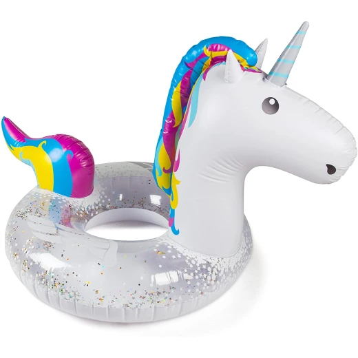 BigMouth Giant Sparkling Unicorn Pool Float - BigMouth Inc. - Image 3