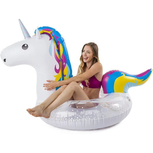 BigMouth Giant Sparkling Unicorn Pool Float - BigMouth Inc. - Image 7