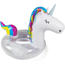 BigMouth Giant Sparkling Unicorn Pool Float