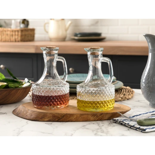 Madam Coco Olivie Oil-Vinegar Medium Jar Set of 2 Madam Coco Olivie Oil-Vinegar Medium Jar Set of 2