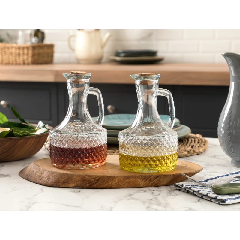 Madam Coco Olivie Oil-Vinegar Medium Jar Set of 2 - Madame COCO