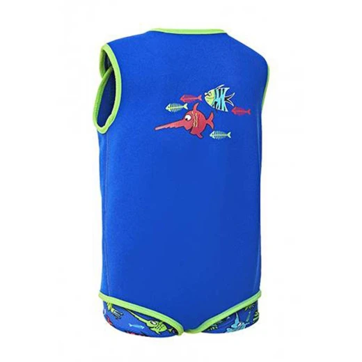 Zoggs Sea Saw Baby Wrap Blue, 3-6 Months - Zoggs - Image 2