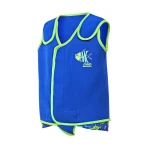 Zoggs Sea Saw Baby Wrap Blue, 3-6 Months - Zoggs