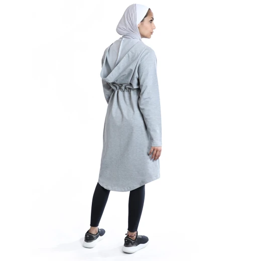 RB Women's Performance Long Jacket, Small, Light Grey - RB - Image 3