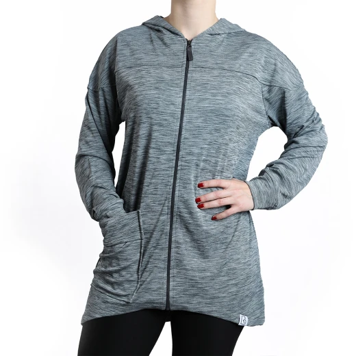 RB Women's Performance Short Jacket , Large, Medium Gray RB Women's Performance Short Jacket , Large, Medium Gray