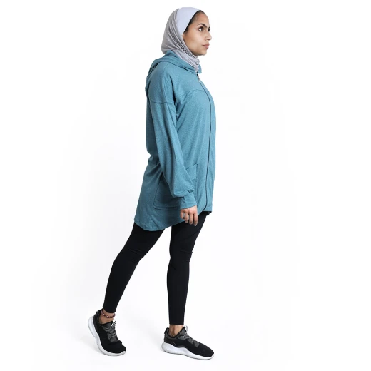 RB Women's Performance Short Jacket , Small , Ocean Blue - RB - Image 2