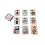 اكتشف لعبة الذاكرة الأردنية للأطفال التعليمية 9 أزواج 18 بطاقة للأعمار من 3 سنوات فما فوق لعبة تعليمية