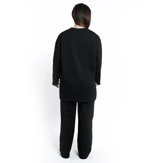 RB Women's High Low Set , Small, Black - RB - Image 2