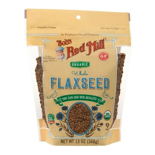 Bob's Red Mill Organic Whole Flaxseeds, 368g - Non-gmo, Gluten-free Bob's Red Mill Organic Whole Flaxseeds, 368g - Non-gmo, Gluten-free